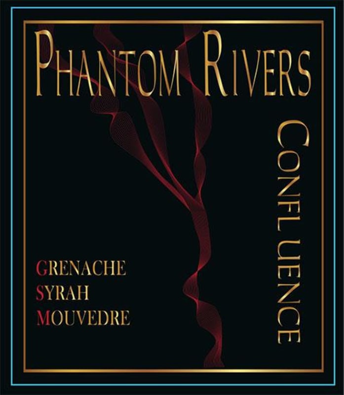 Phantom Rivers Wine Confluence 2012 Front Label