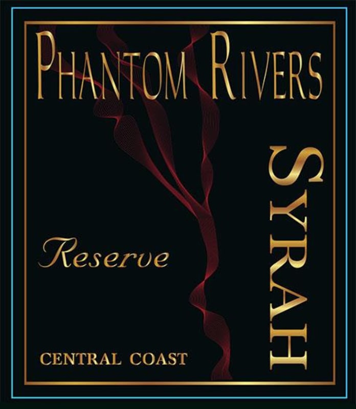 Phantom Rivers Wine Reserve Syrah 2013 Front Label