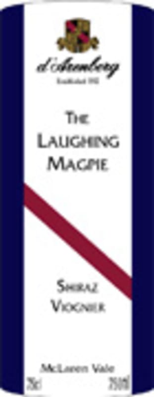 d'Arenberg The Laughing Magpie Shiraz-Viognier 2001 Front Label