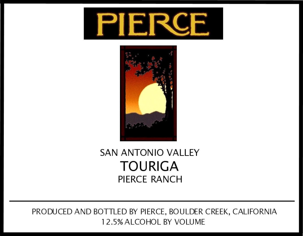 Pierce Ranch Vineyards Touriga 2006 Front Label