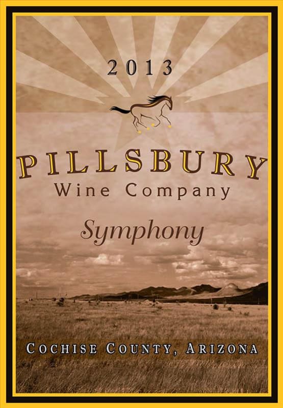 Pillsbury Wine Company Symphony 2013 Front Label