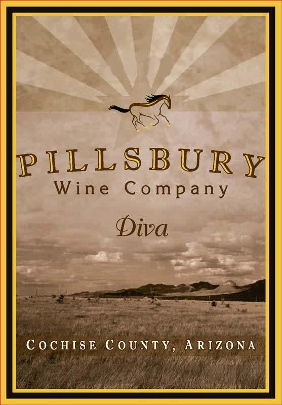 Pillsbury Wine Company Diva 2013 Front Label