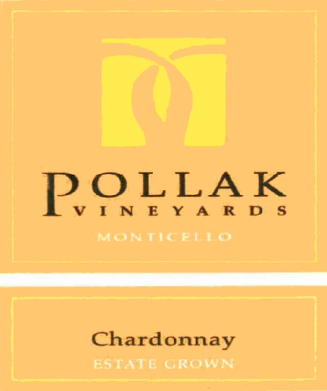 Pollak Vineyards Chardonnay 2015 Front Label