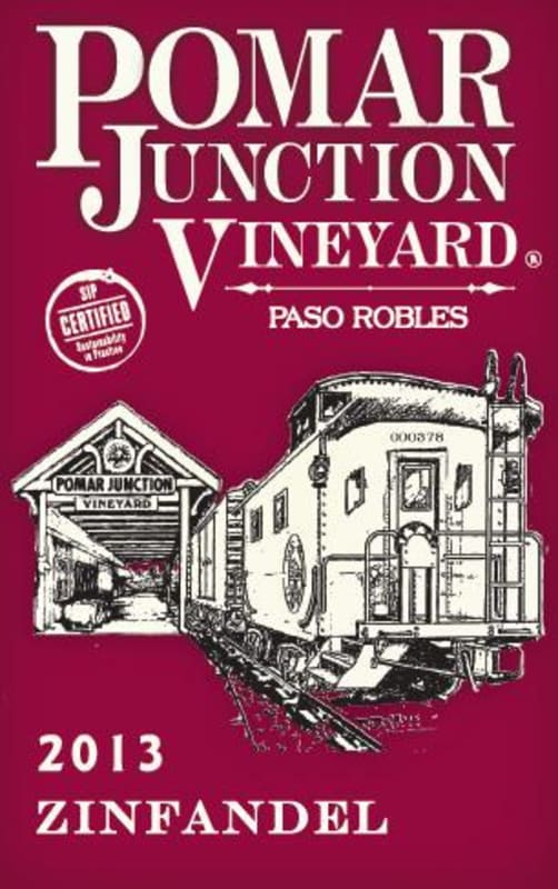 Pomar Junction Zinfandel 2013 Front Label