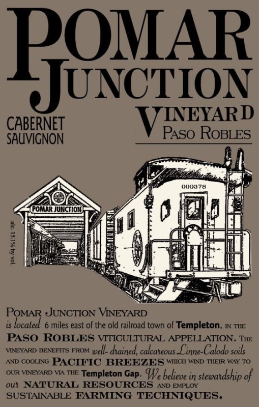 Pomar Junction Cabernet Sauvignon 2010 Front Label