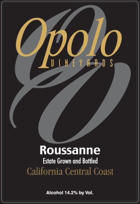 Opolo Roussanne 2015 Front Label