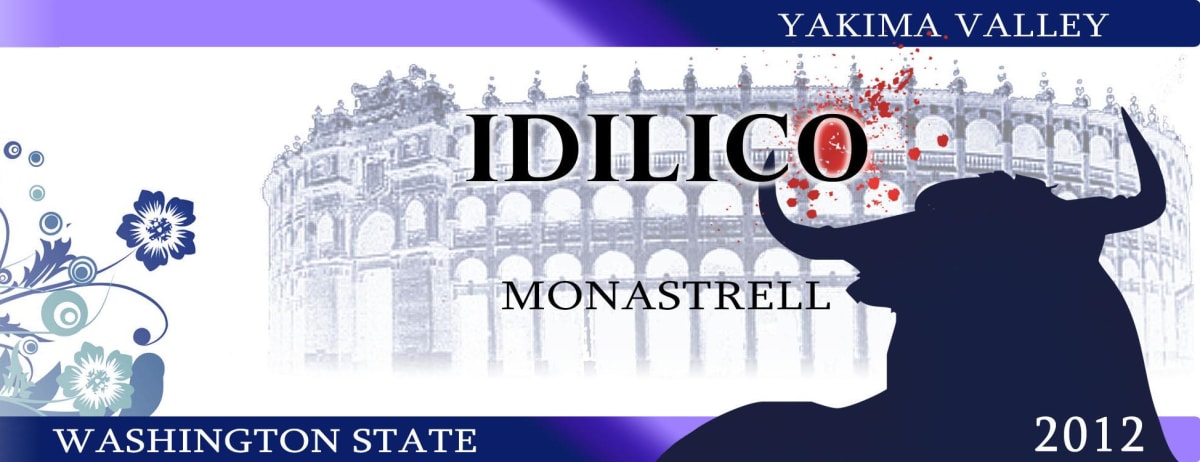 Pomum Cellars Idilico Monastrell 2012 Front Label