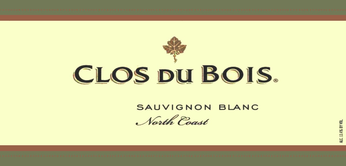 Clos du Bois Sauvignon Blanc 2008 Front Label