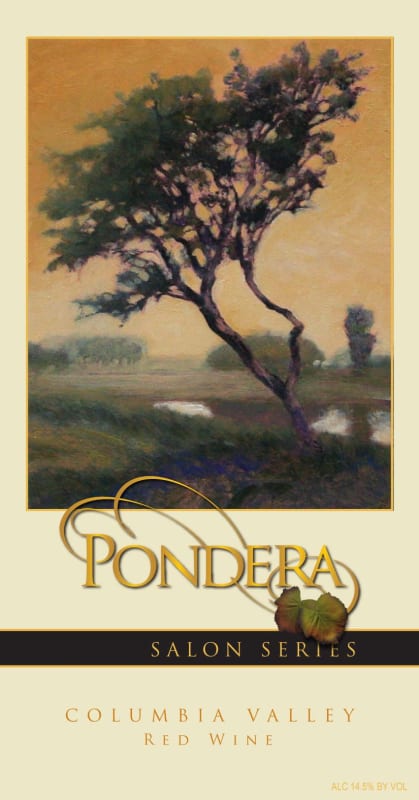 Pondera Winery Salon Series 2011 Front Label