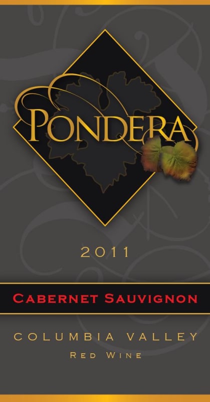 Pondera Winery Cabernet Sauvignon 2011 Front Label
