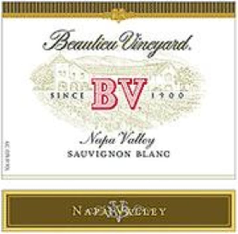 Beaulieu Vineyard Napa Sauvignon Blanc 2001 Front Label