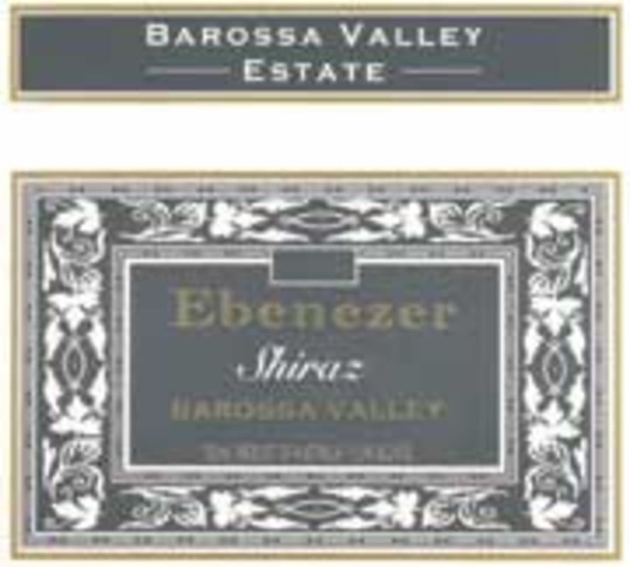 Barossa Valley Estate Ebenezer Shiraz 1999 Front Label