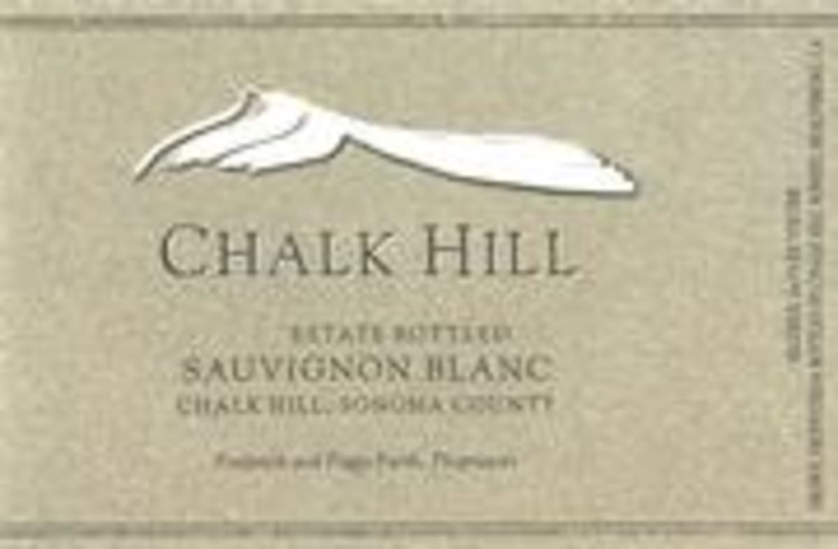 Chalk Hill Sauvignon Blanc 2000 Front Label