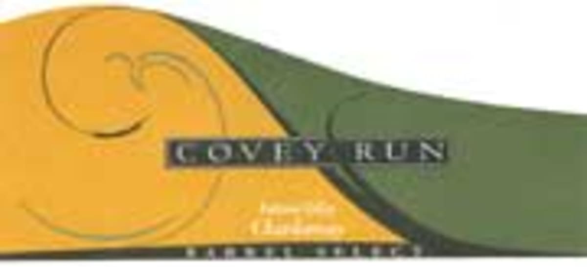 Covey Run Barrel Select Chardonnay 1999 Front Label
