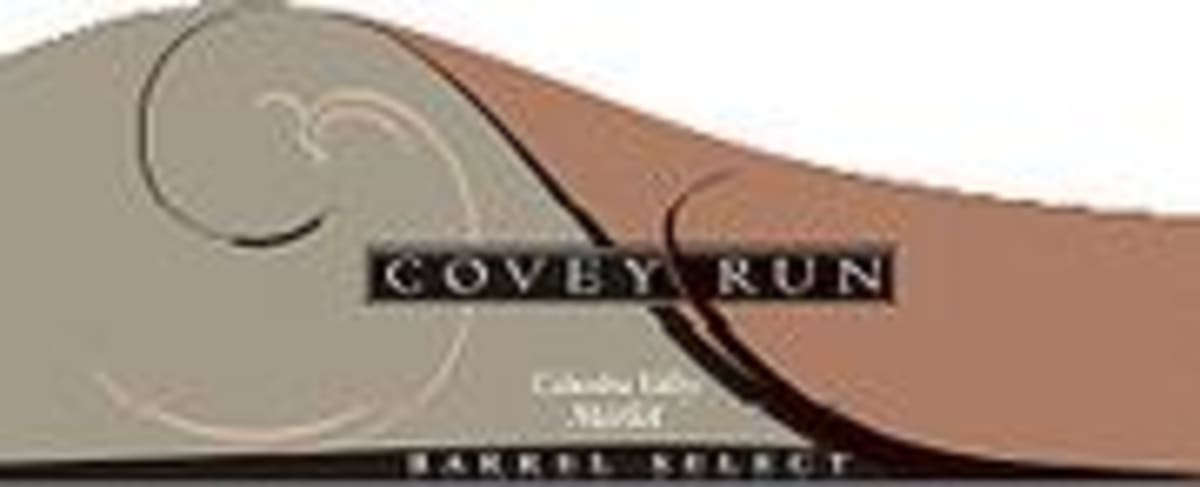 Covey Run Barrel Select Merlot 1999 Front Label