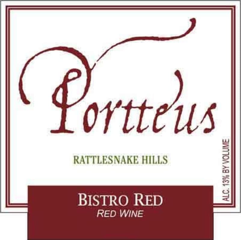 Portteus Vineyards Bistro 2007 Front Label
