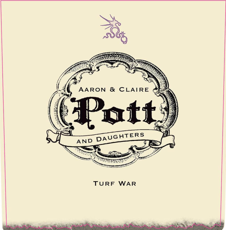 Pott Wine Turf War Cabernet Sauvignon 2013 Front Label