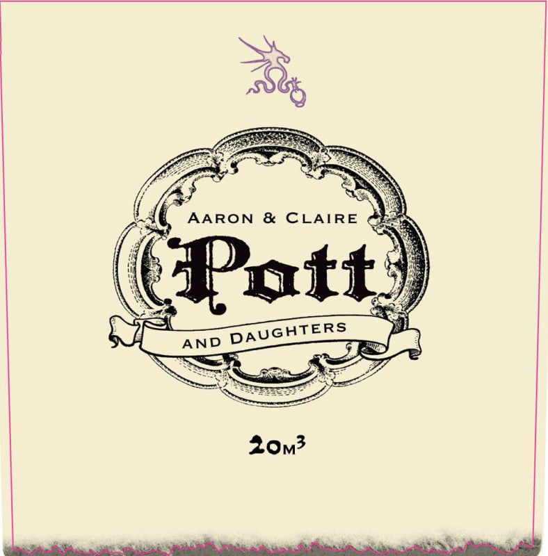 Pott Wine Stagecoach K2B Vineyard 20 m3 Viognier 2014 Front Label