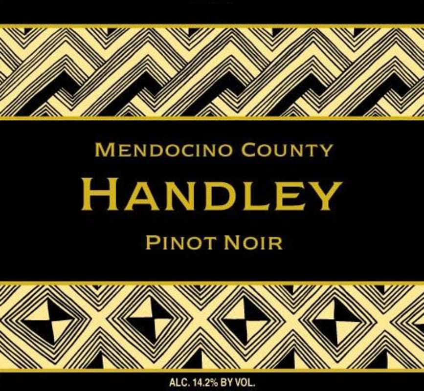 Handley Pinot Noir 2013 Front Label