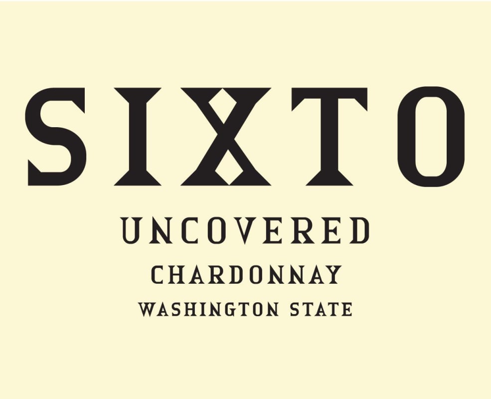 Charles Smith Wines Sixto Uncovered Chardonnay 2013 Front Label