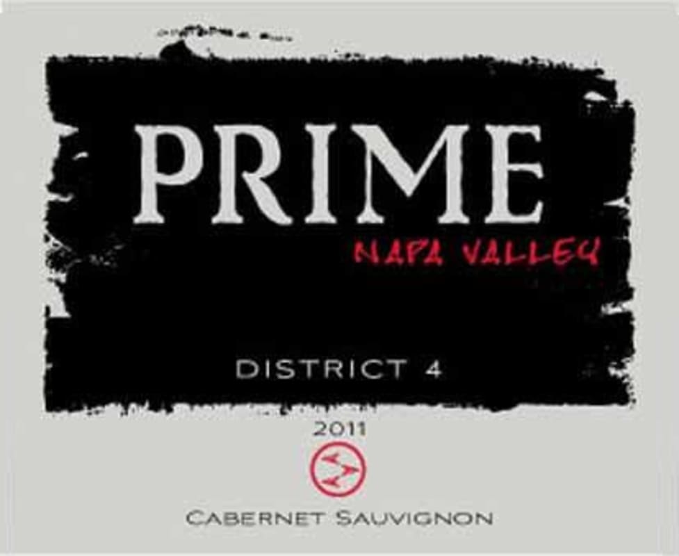 Prime Cellars District 4 Cabernet Sauvignon 2011 Front Label
