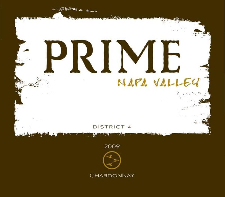 Prime Cellars District 4 Coombsville' Chardonnay 2009 Front Label