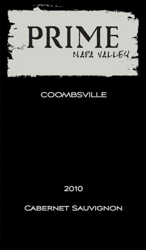 Prime Cellars Cabernet Sauvignon 2010 Front Label