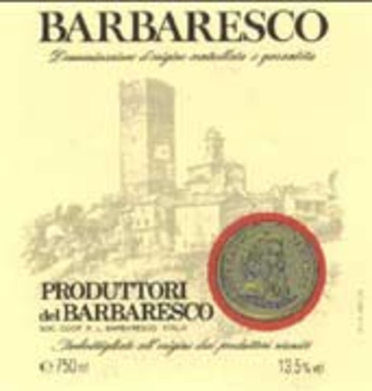 Produttori del Barbaresco Torre Barbaresco 1997 Front Label