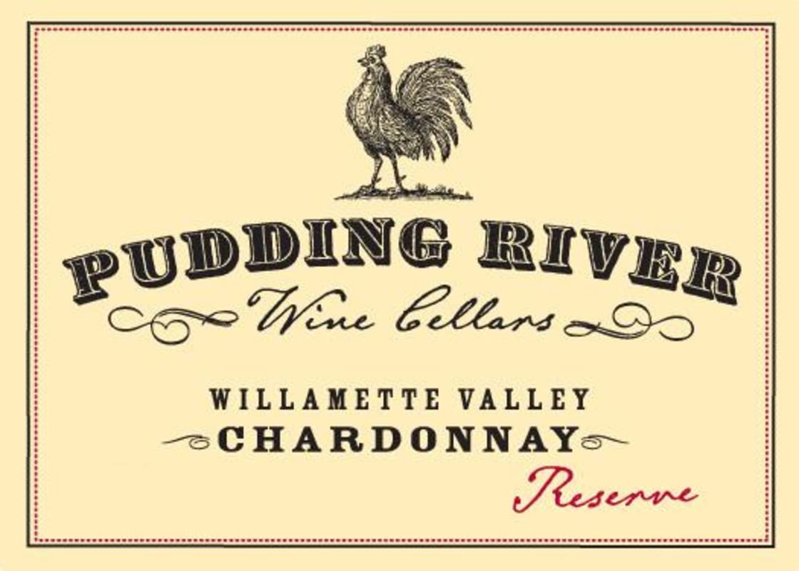Pudding River Wine Cellars Reserve Chardonnay 2008 Front Label