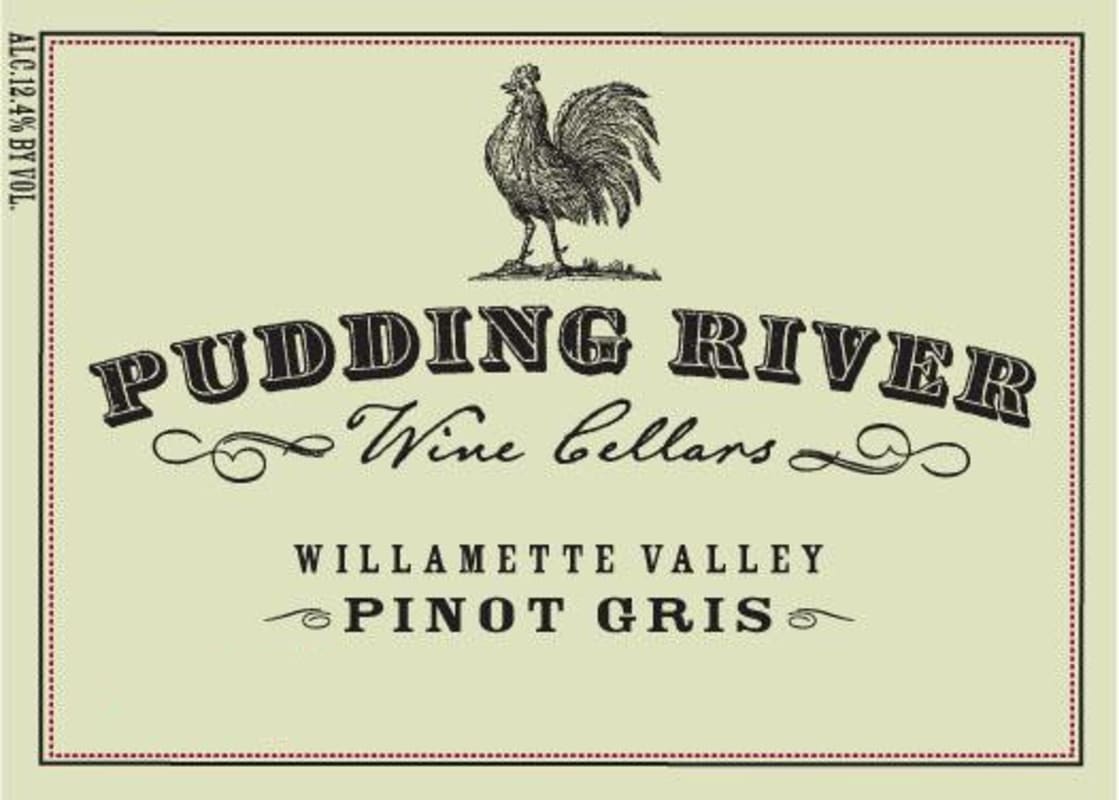 Pudding River Wine Cellars Pinot Gris 2010 Front Label