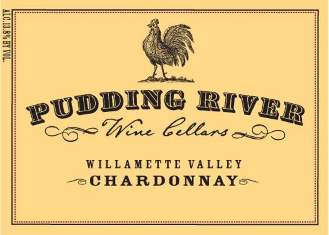Pudding River Wine Cellars Chardonnay 2010 Front Label