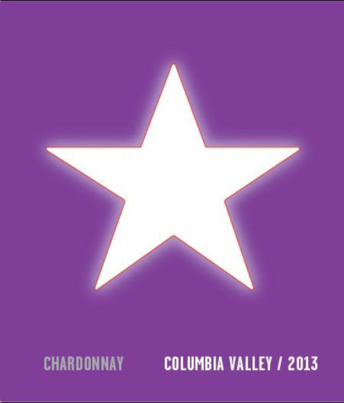 Purple Star Wines Chardonnay 2013 Front Label