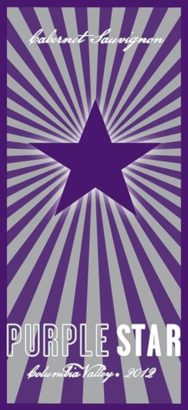 Purple Star Wines Cabernet Sauvignon 2012 Front Label