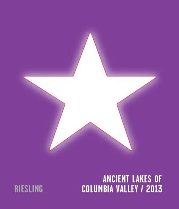Purple Star Wines Riesling 2013 Front Label