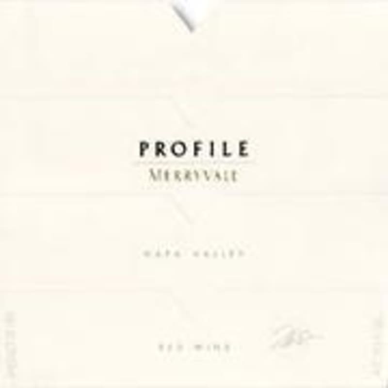 Merryvale Profile (375ML half-bottle) 1999 Front Label