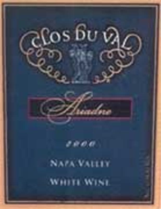 Clos du Val Ariadne 2000 Front Label