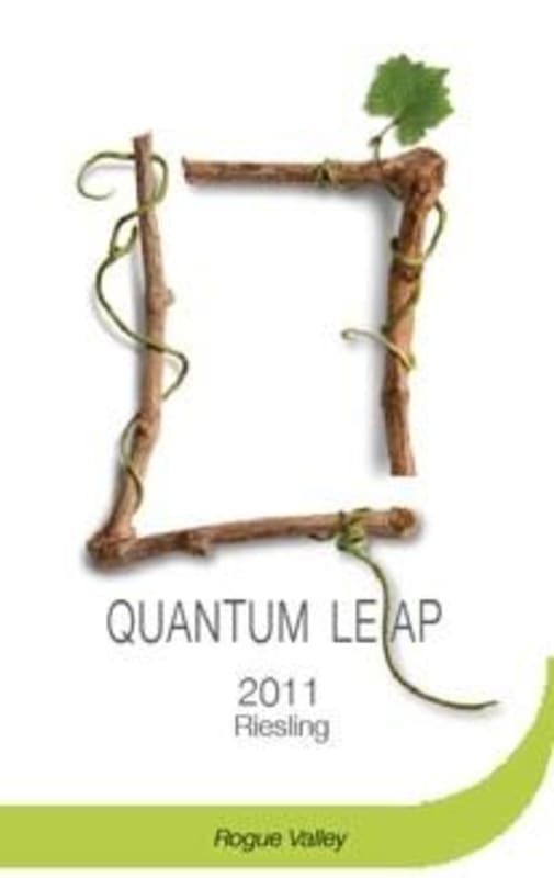 Quantum Leap Winery Riesling 2011 Front Label