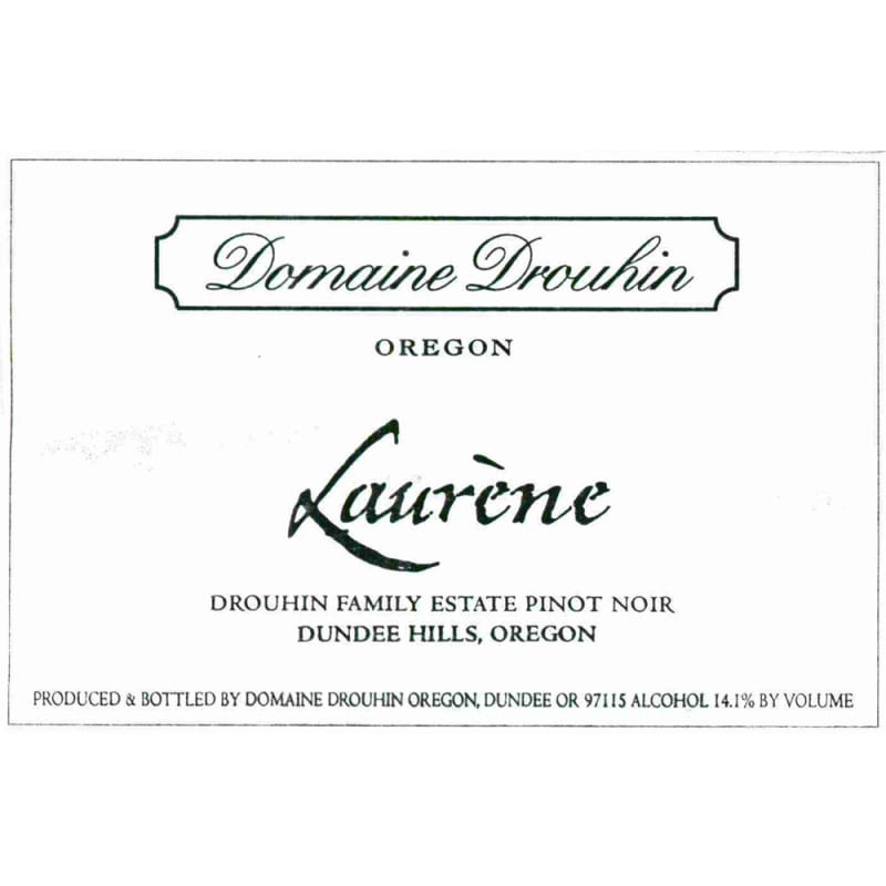 Domaine Drouhin Oregon Laurene Pinot Noir 1999 Front Label