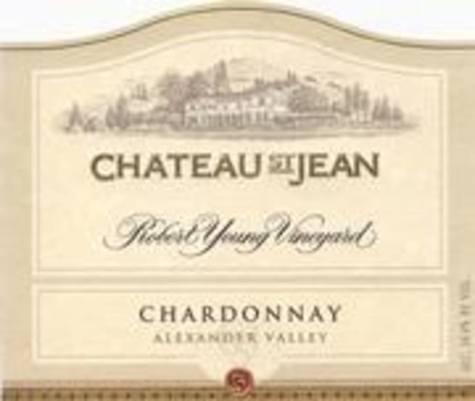 Chateau St. Jean Robert Young Vineyard Chardonnay 2000 Front Label
