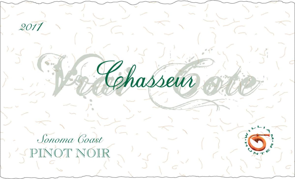 Chasseur Vrai Cote Pinot Noir 2011 Front Label