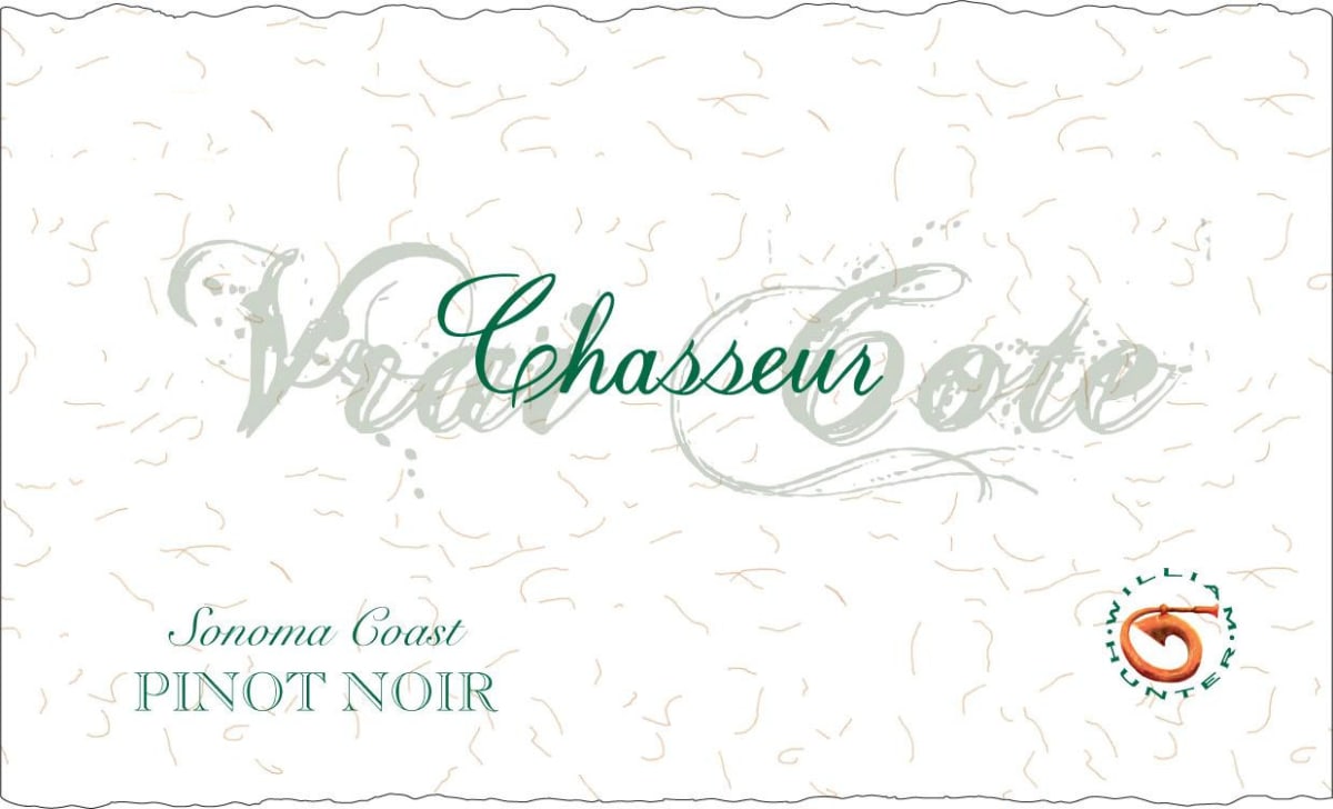 Chasseur Vrai Cote Pinot Noir 2012 Front Label