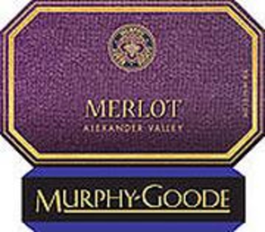 Murphy-Goode Merlot 2000 Front Label