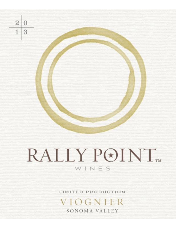 Rally Point Wines Viognier 2013 Front Label