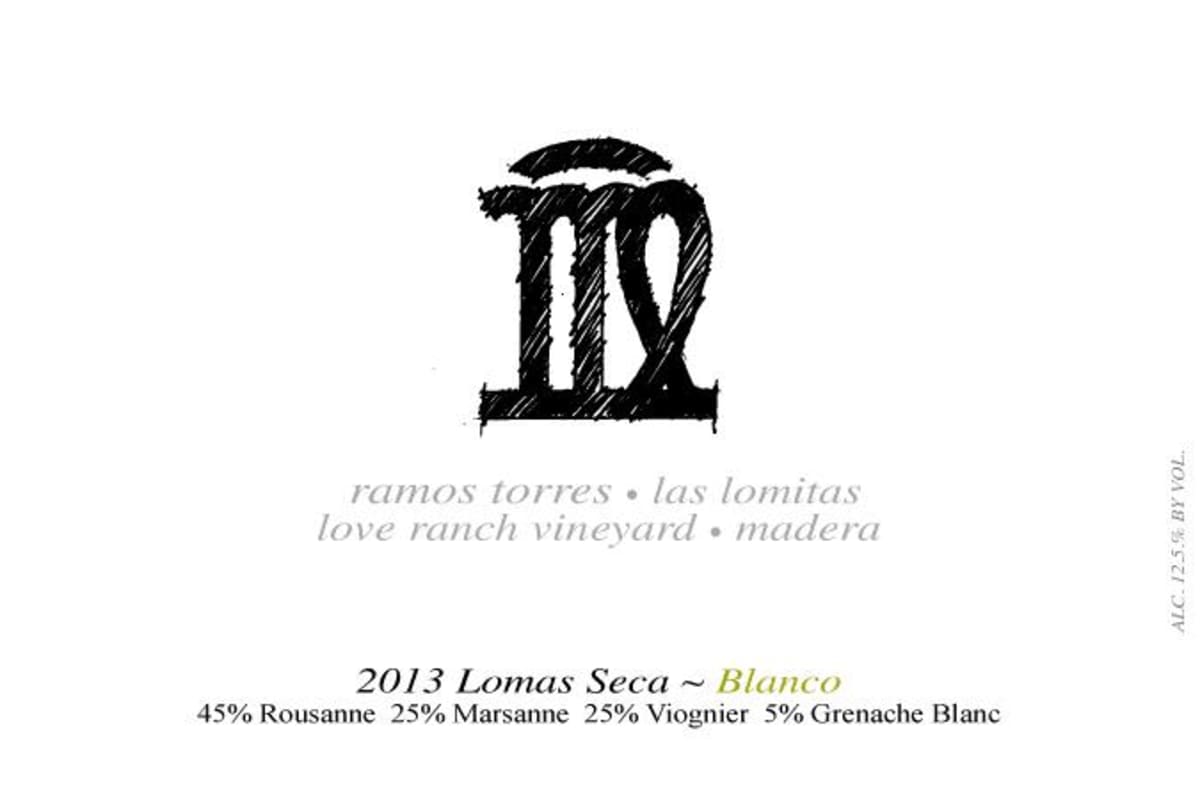 Ramos Lomas Seca Blanco 2013 Front Label