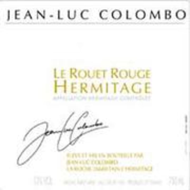 Jean-Luc Colombo Hermitage Le Rouet Rouge 1999 Front Label