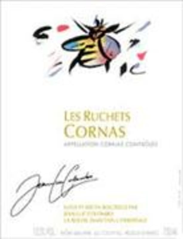 Jean-Luc Colombo Cornas Les Ruchets 1999 Front Label