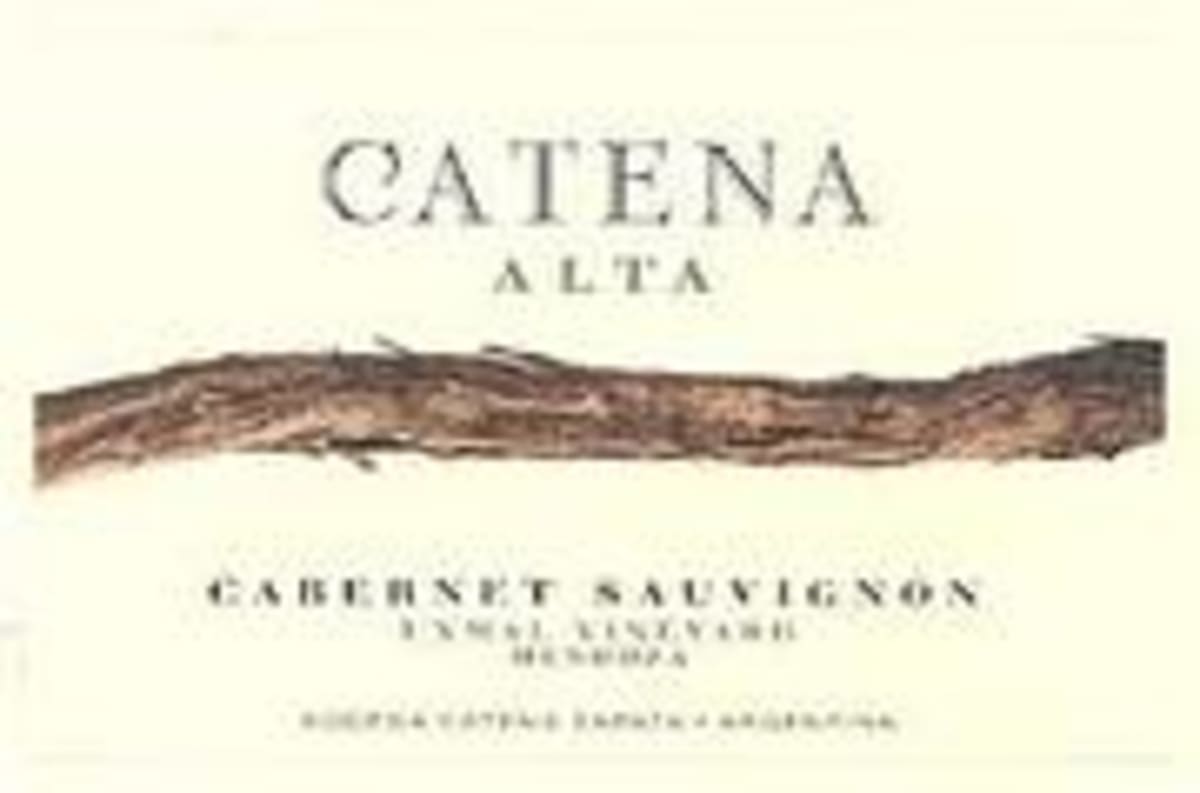 Catena Alta Cabernet Sauvignon 1999 Front Label