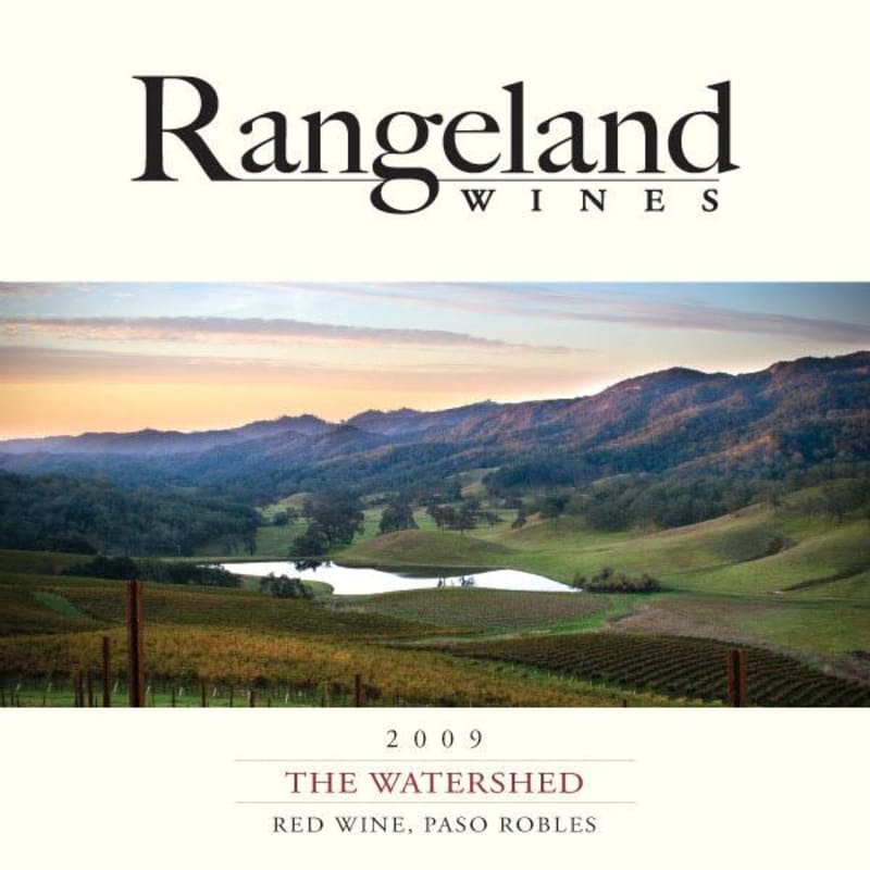 Rangeland Wines The Watershed 2009 Front Label