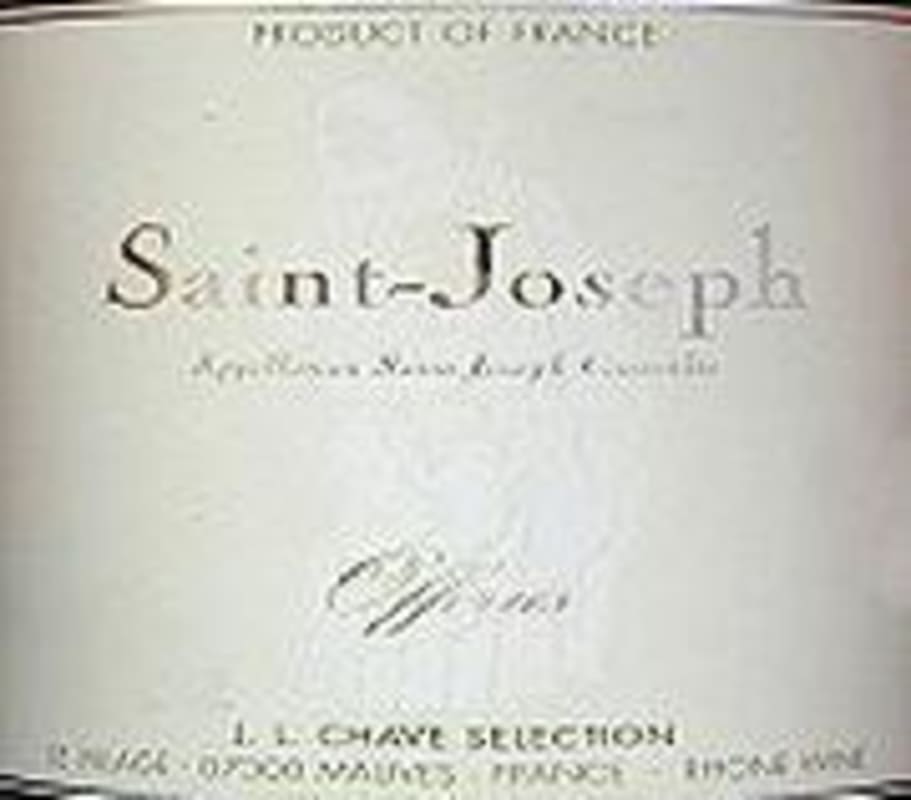 Jean-Louis Chave Selection Saint-Joseph Offerus 2000 Front Label