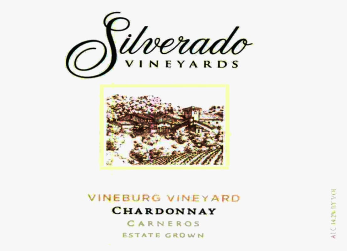 Silverado Vineburg Vineyard Chardonnay 2009 Front Label